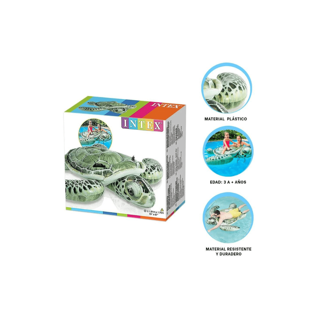 Flotador de Piscina Intex en Forma de Tortuga