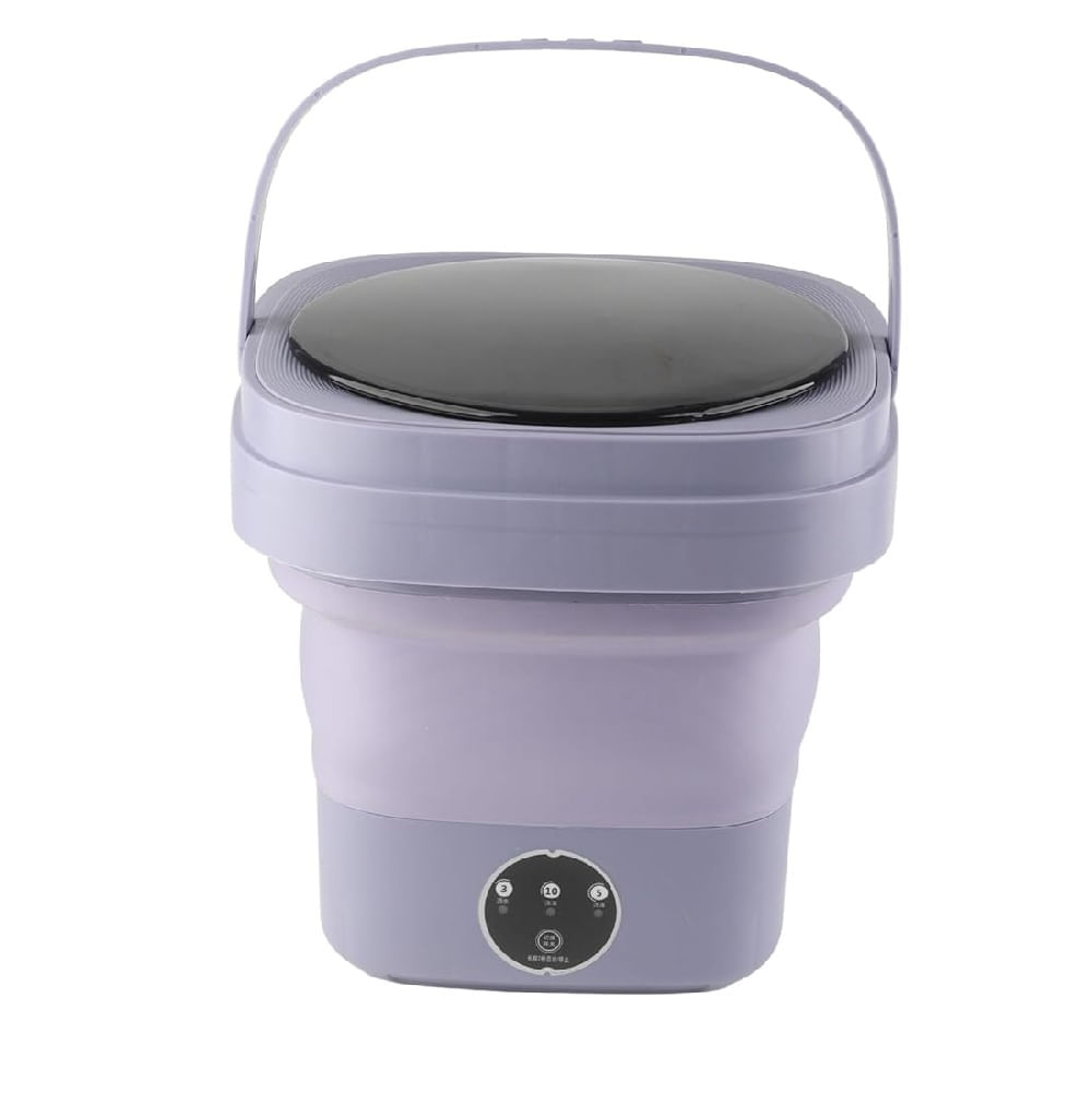 Mini Lavadora Plegable Eléctrica