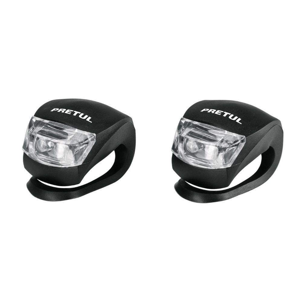 Linterna de bicicleta luces delantera y trasera Pretul