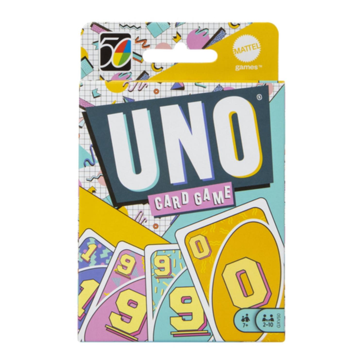 Juego de cartas Uno® Retro 1990