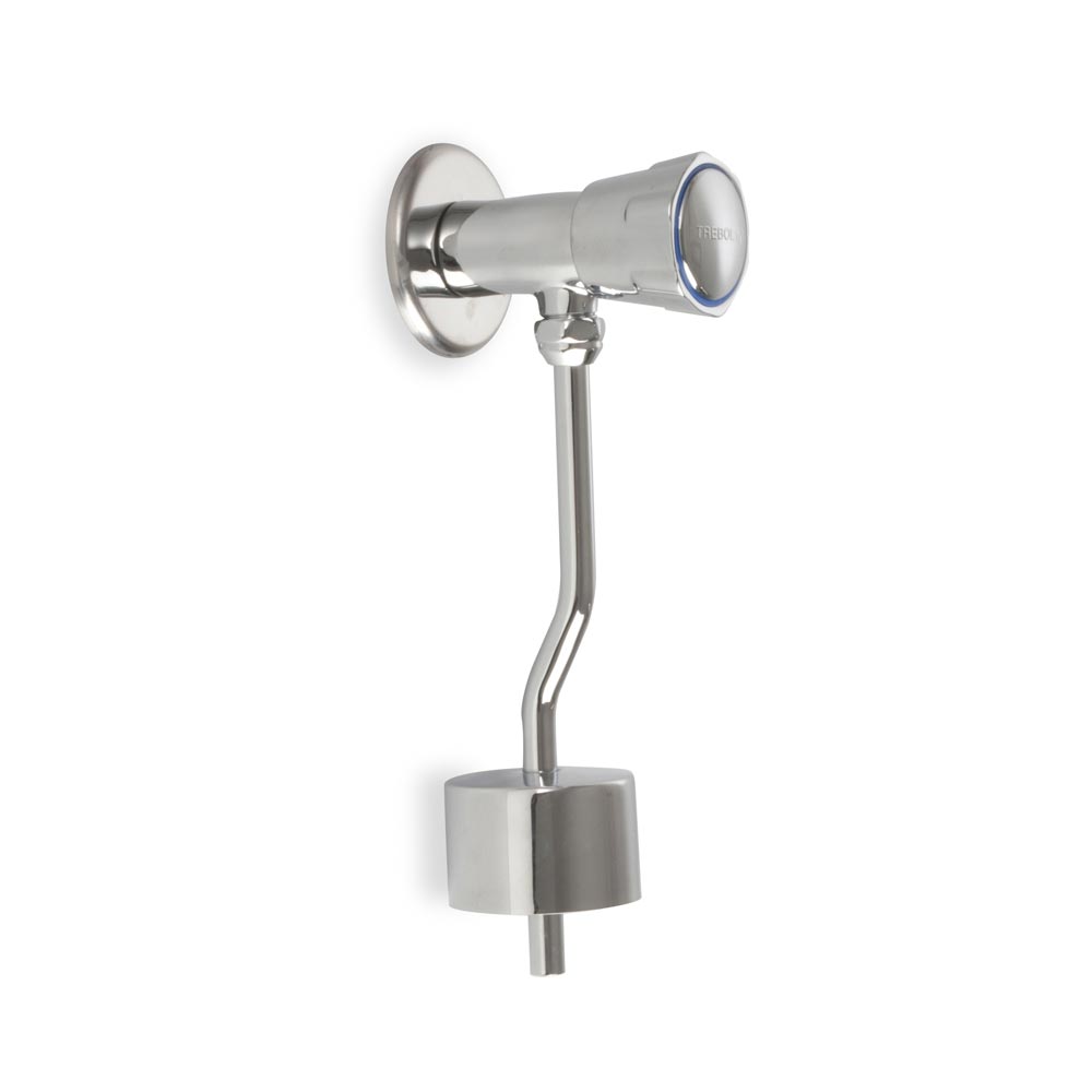 Llave urinario eco 1/2"" Cromado Trebol