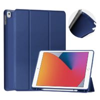 Funda de iPad Air 2 9.7"" Imantada + Portalápiz Azul Resistente a Caidas y Golpes