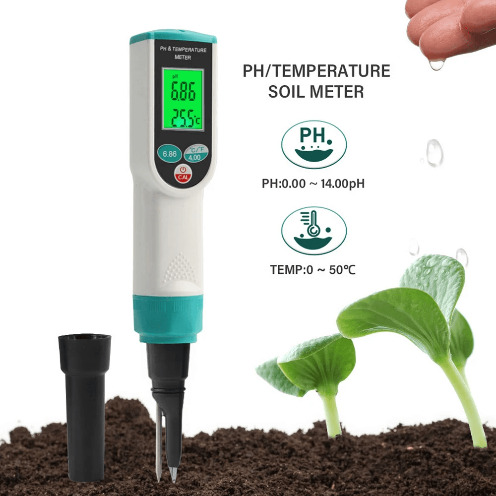 Multiofertas  Medidor Digital de suelo 4 en 1 - Pro Instruments - Humedad,  Temperatura, Luz y pH del suelo al Mejor Precio! Solo Gs.219.000