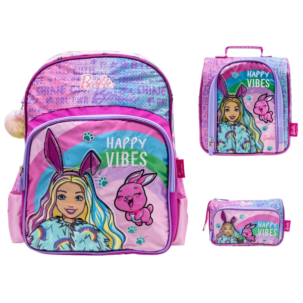 Pack Escolar Mochila Barbie - Promart