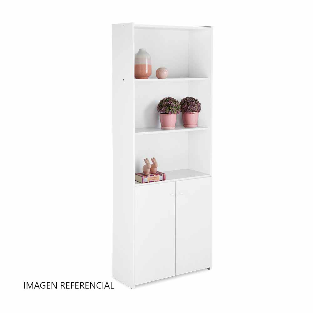 Estante Bagan 180 cm 2 puertas Blanco Kappesberg