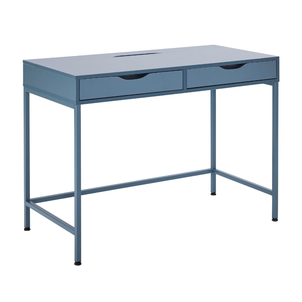 Escritorio Lyra Metal/Melamina Verde 100cm Oem