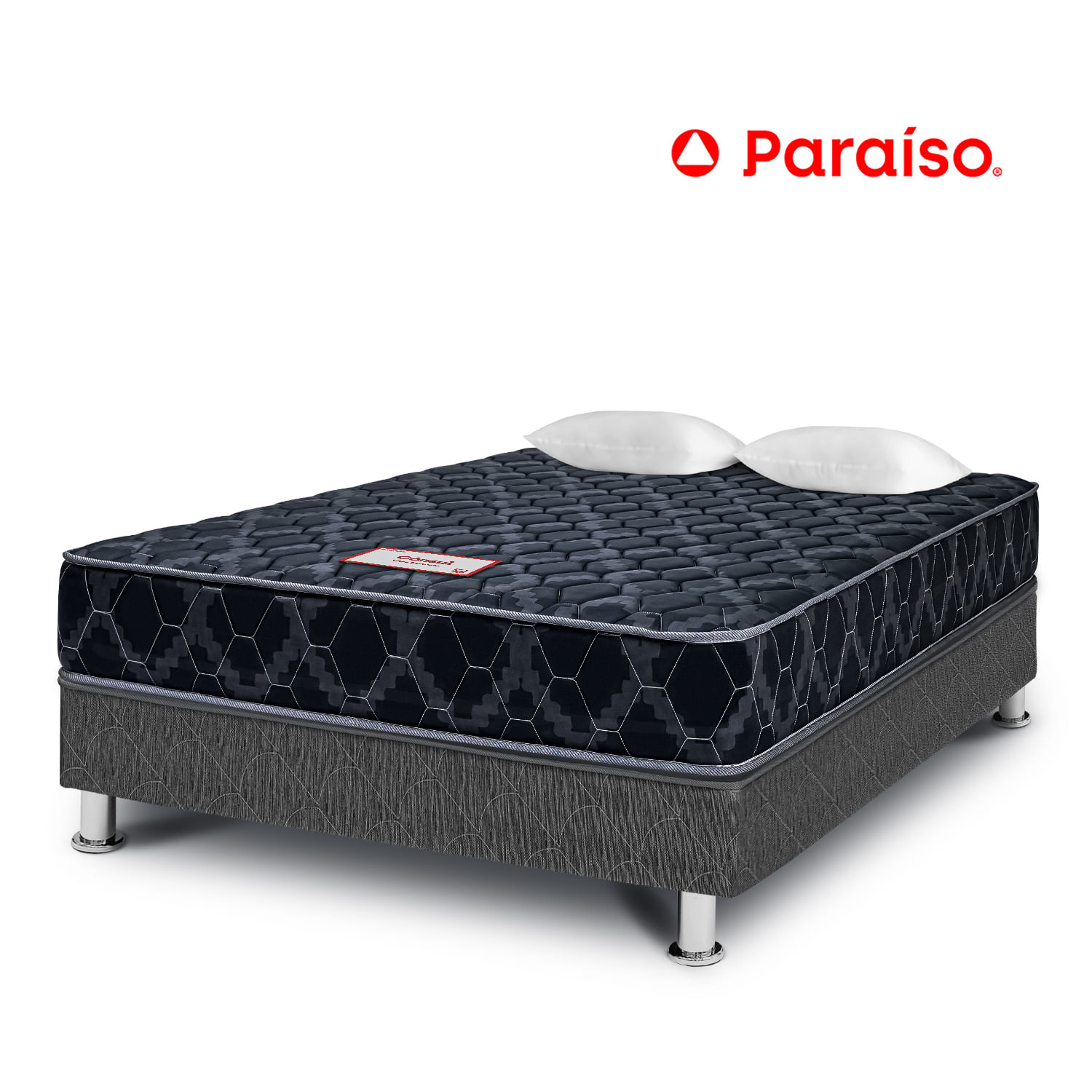 Cama Consul Black De 2 Plazas