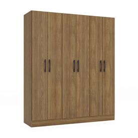  Mueble de pared moderno con textura de madera oscura y sin  marco, con puerta abatible para cocina, baño o lavandería : Productos de  Oficina