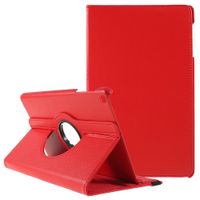 Funda para Huawei Mate Pad T10s 10.1"" Flipcover Roja Resistente a Caidas y Golpes