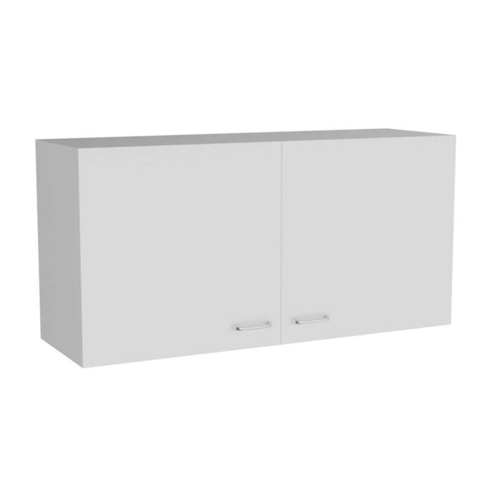 Mueble Superior de Cocina Napoles Melamina 100cm Blanco Tuhome