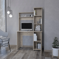 Mueble con Estante Vitorio color Ceniza 1 puerta TU MESITA