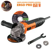 Amoladora Esmeril Angular Profesional 4 1/2"" 850W ERGO-PRO Truper