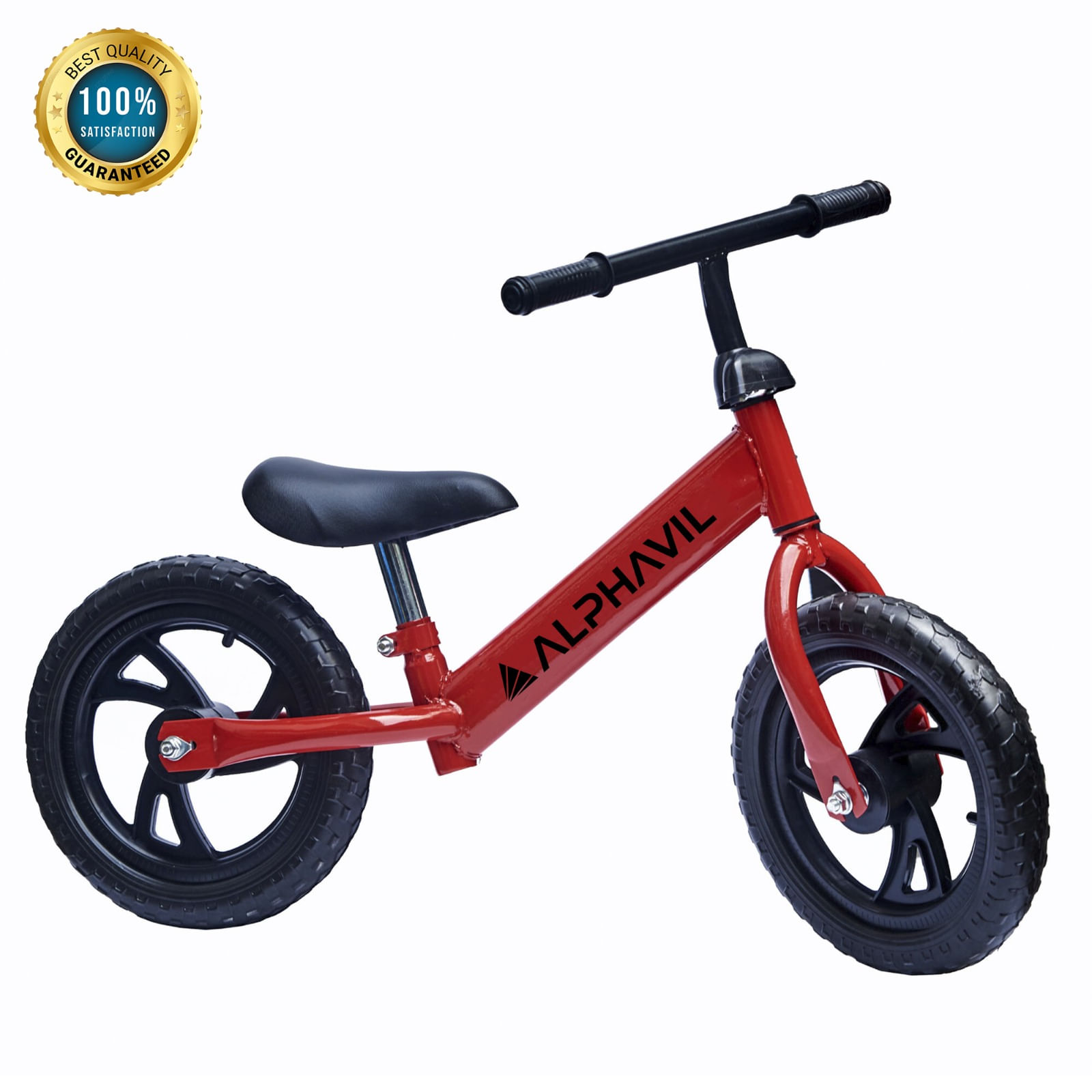 Bicicleta De Balance Para Niños Alphavil ADB200016 Rojo