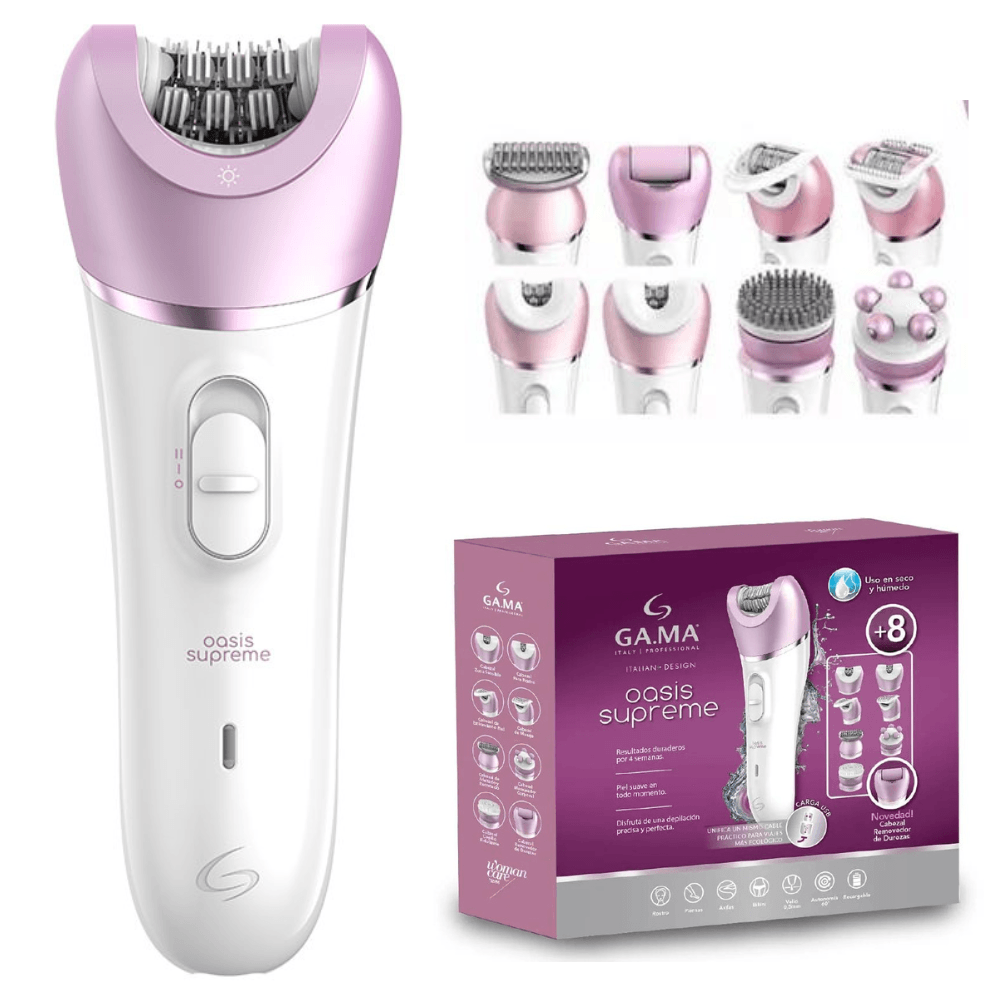 Depiladora Recargable Gama Oasis Supreme