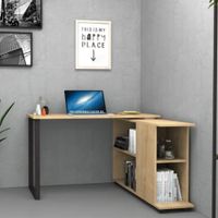 Escritorio Moderno con Librero Cali color Duna TU MESITA
