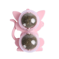 Juguete Catnip Kitty Ball Gato Rosado