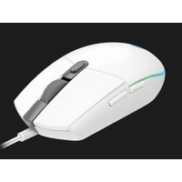 Mouse Logitech G203 Lightsync Optical 8000 Dpi Rgb White