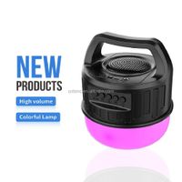 Parlante Inalámbrico Zqs-1450 Lámpara Parlante Portátil