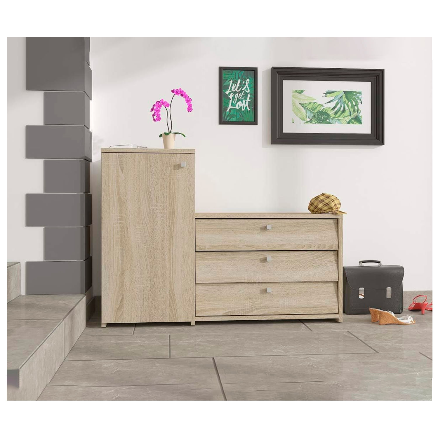 Zapatera Moderna Dion Ventitas Home Duna