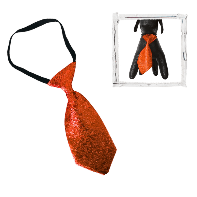 Corbata para Mascota Brillante Rojo