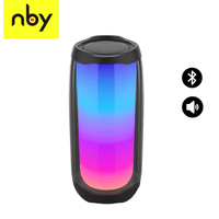 Parlante Bluetooth 5.0 NBY RGB LED 10W Batería recargable