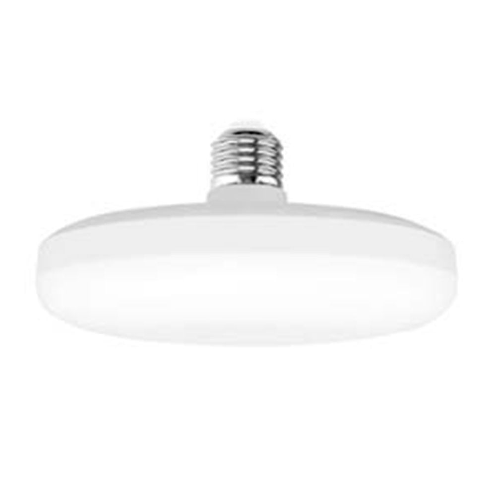 Foco LED UFO Lightech 15W E27 Luz Fría de Policarbonato Blanco