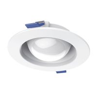 Spot led Saturno Blanco para caja Octogonal 6w luz cálida Wellmax-Samsung