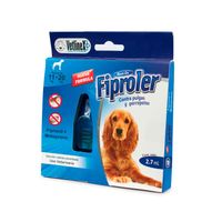 Fiproler Spot On 20 Kg Vetlinex Antipulgas Y Garrapatas.