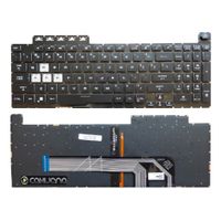 Teclado Genérico Compatible Asus Fx506 Fx506li Fx506lh Fx506h en Ingles Retroiluminado