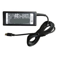 Cargador Genérico Compatible Para Laptop Dell 20V 3,25A 65W Tipo C Rectangular