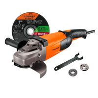 Amoladora Esmeriladora Angular profesional 7""  2100W Truper