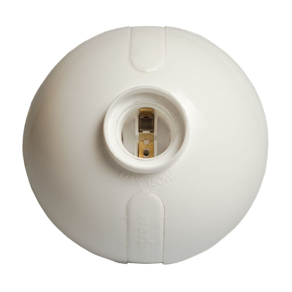 Socket Oval ABS Werken Blanco de 11.62x4.66cm