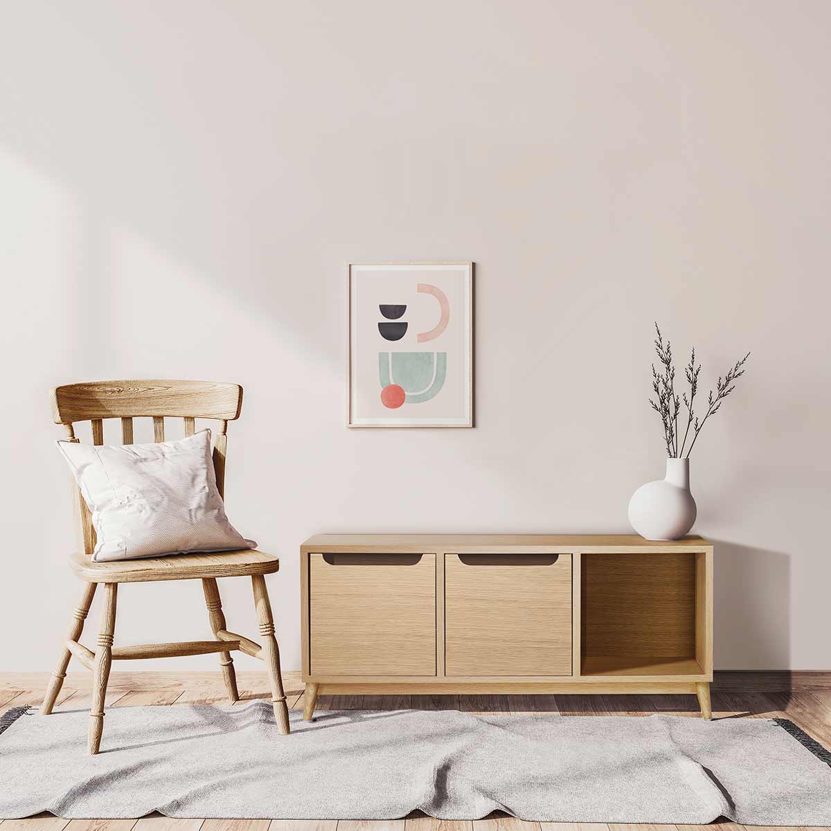 Aparador Multiusos Kimy color Duna 2 puertas TU MESITA