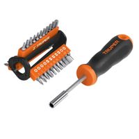 Desarmador con 33 puntas  intercambiables truper