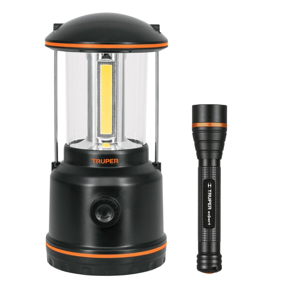 kit Lampara Linterna campamento led 600lm Linterna de mano