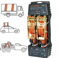 Sujetadores correa de carga auto motos 1125kg 2 piezas