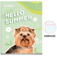 Cuaderno COLLEGE Cuadriculado Pets 80 Hojas