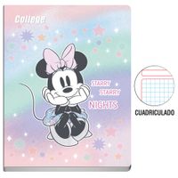 Cuaderno COLLEGE Cuadriculado Disney 80 Hojas