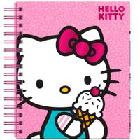 Cuaderno DGNOTTAS Espiralado A5 Tapa Dura Hello Kitty