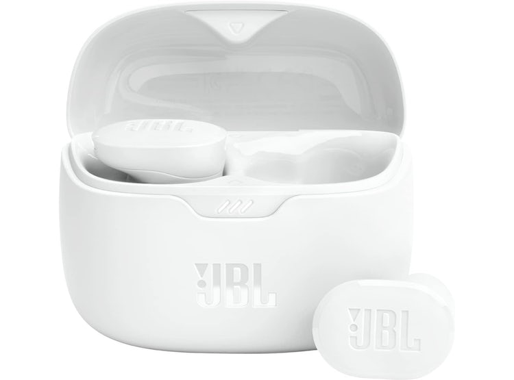 Jbl Tune Buds - Auriculares Inalámbricos Con Cancelación De Ruido (Blanco), Pequeños