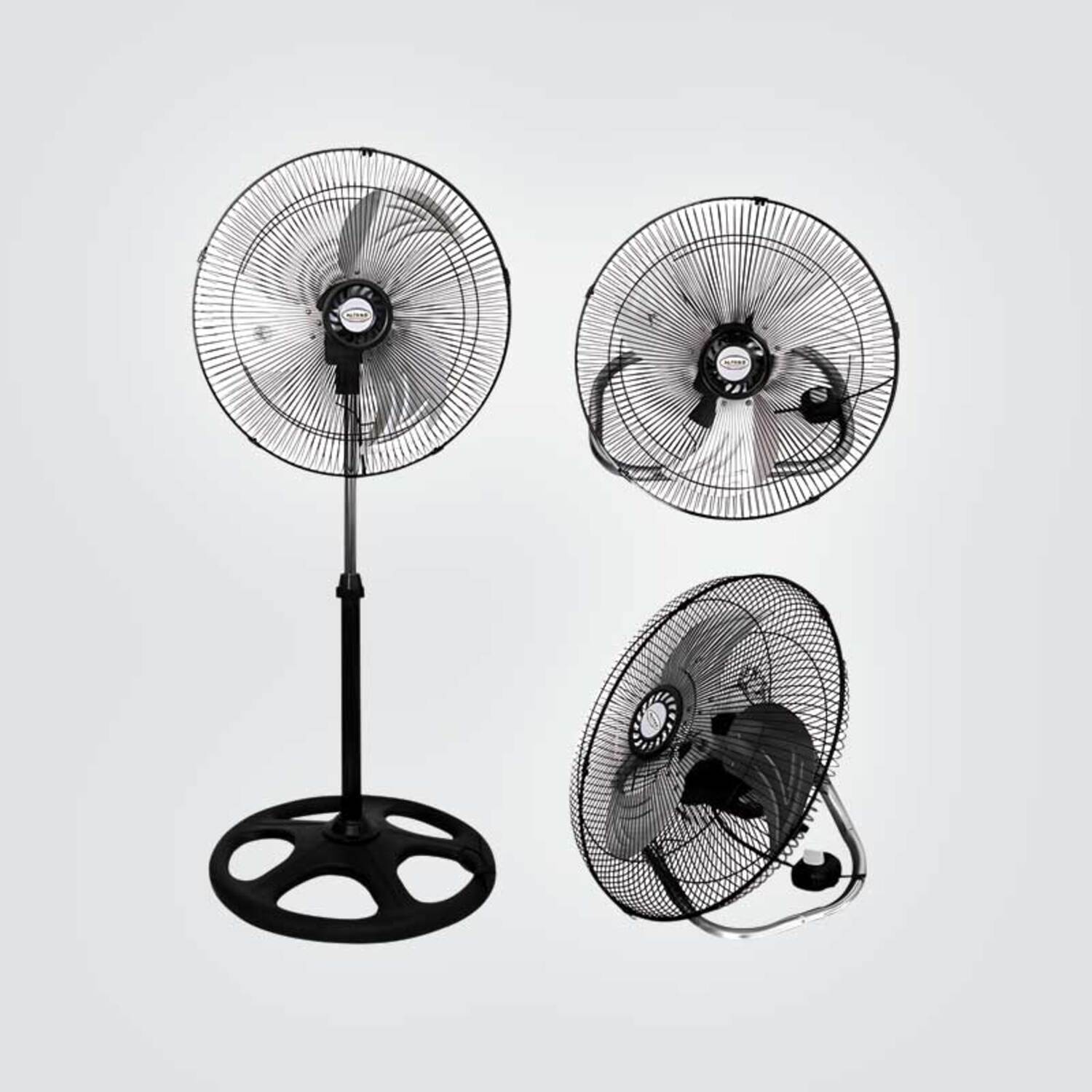 Ventilador Alfano Al-18731b 18"" 3 En 1 Silver