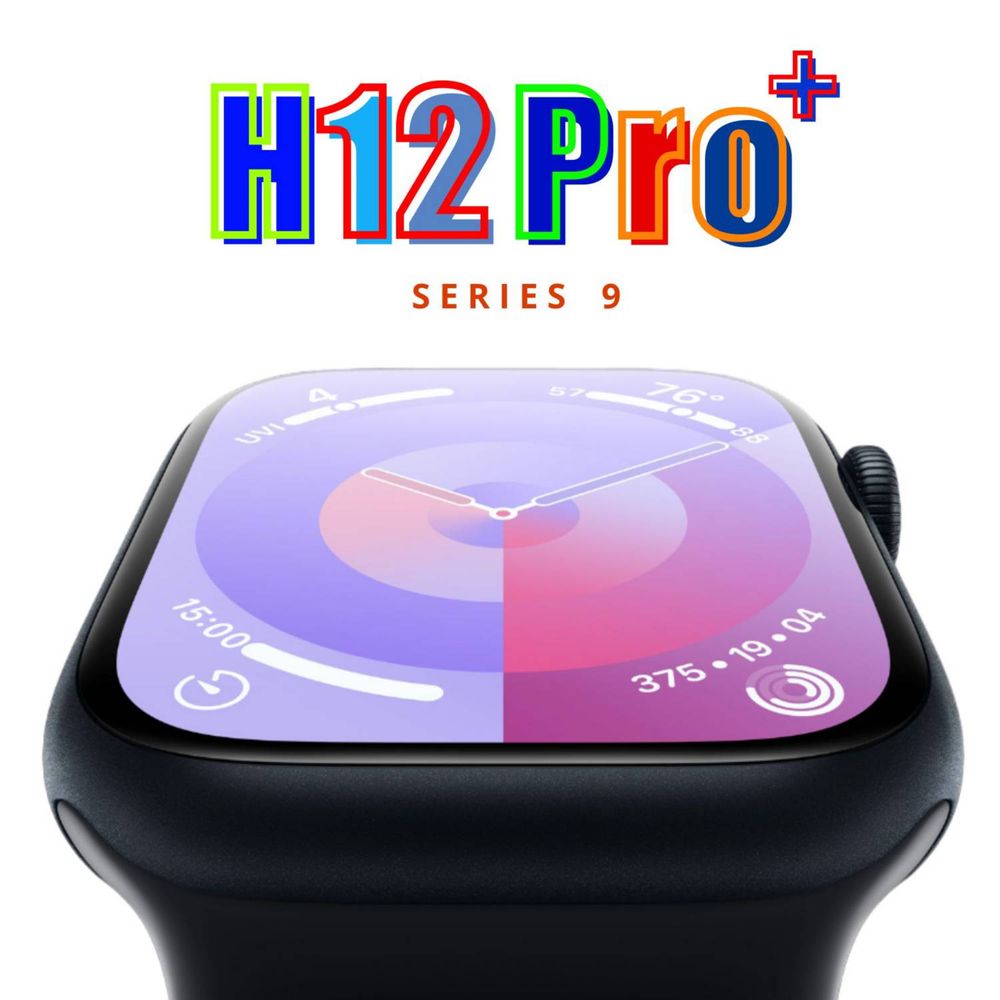 Smartwatch H12 Pro Plus 4GB Rom Serie 9 Color Negro - Promart