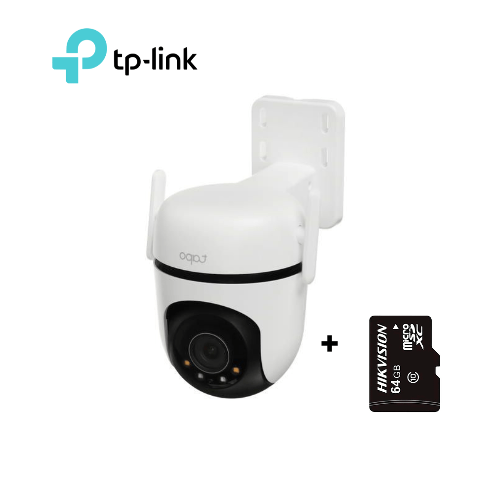Cámara Wi-Fi de seguridad Tapo-C520WS + MicroSD 64GB - Tp-Link
