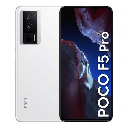 Celular Xiaomi Poco F5 PRO 5G White 12GB RAM 512GB ROM - Promart