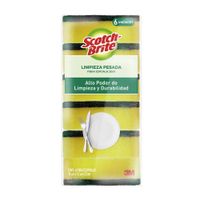 Esponja 2 en 1 Scotch Brite X 6 Unid