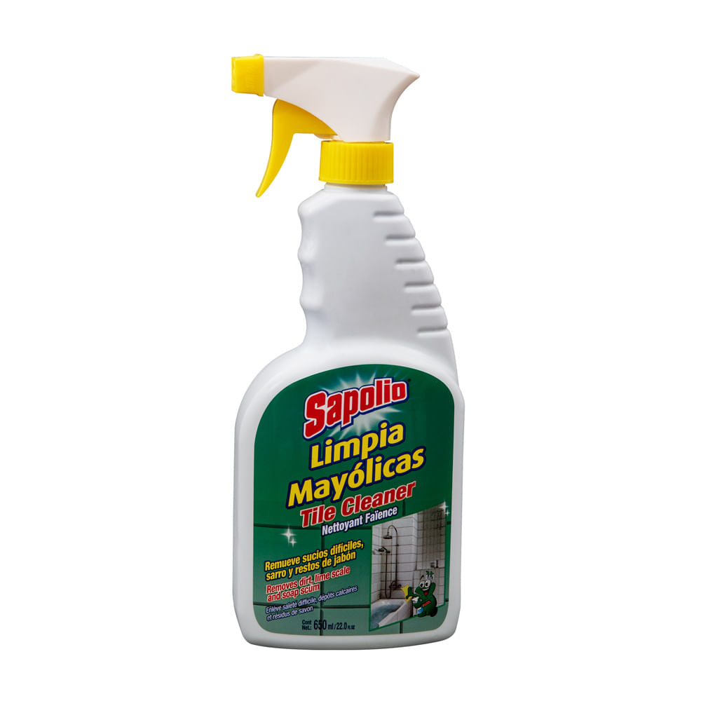 Limpiador de Mayólicas Sapolio 550 ml con Gatillo