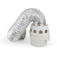 Atrapapelusas Aluminio/PVC Plomer Modelo 4' Plata