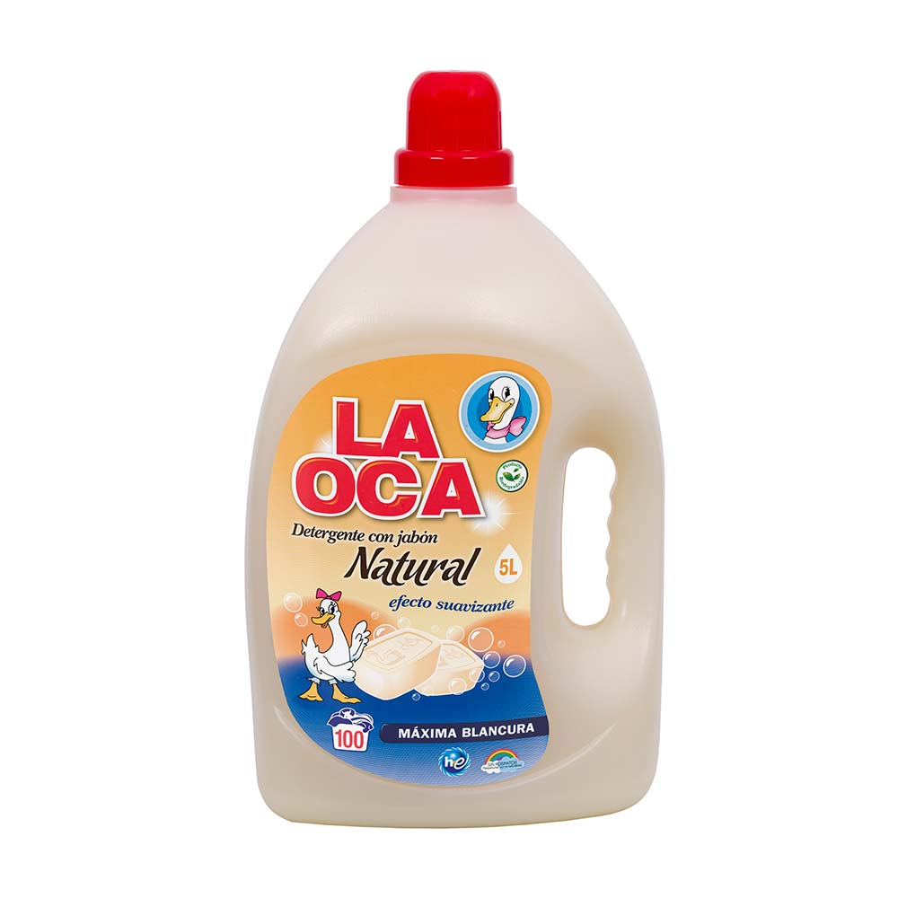 Detergente Líquido La Oca Jabón Natural 5L