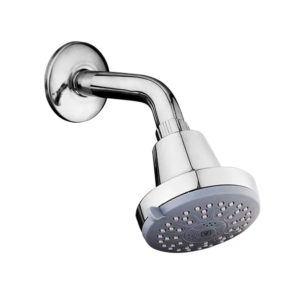 Salida de Ducha Vainsa Aquarius en Bronce Plata de 22cm