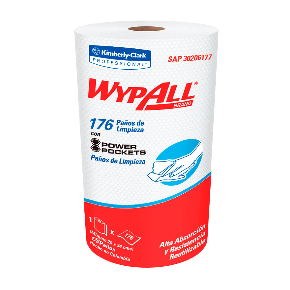 Paño Wypall Plus x 60 Unidades